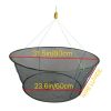 Foldable Fishing Net; Crab Net; Fish Net With Fishing Rope & Handle