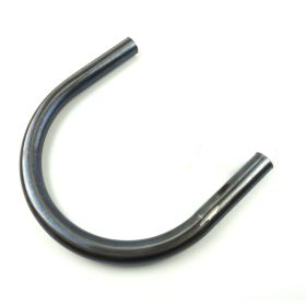 Motorcycle Retro Modified Tail U-tube Elbow Armrest Tailstock (Option: Pb)