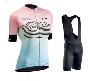 New NW Short Sleeve Cycling Suit Bicycle (Option: 1style-XS)