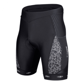 Men's Summer Quick Drying Breathable Lycra Cycling Shorts (Option: Shorts-S)