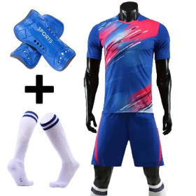 Children's Football Uniform Suit Sports Training Uniform (Option: Suit8-24)