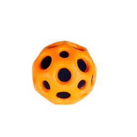 Cross-border Product Holed Balls Foam Solid Elastic Ball Parent-child Interaction Toys (Option: Orange About 55g)