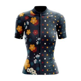 Summer Short-sleeved Cycling Jersey Suit Mountain Bike (Option: Top-XXS)