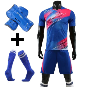 Children's Football Uniform Suit Sports Training Uniform (Option: Suit7-30)