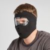 Windproof Face Warm Mask; Winter Ski Breathable Masks Fleece Face Shield Caps With HD Goggles Anti-fog Cycling Balaclava