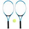 1pair Tennis Rackets With 1pc Tennis Ball & 1pc Bag; For Outdoor Sports; Tennis Playing; Friends And Family Entertainment