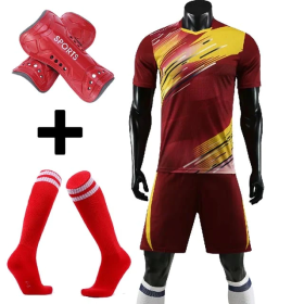 Children's Football Uniform Suit Sports Training Uniform (Option: Suit2-30)